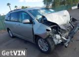 2015 TOYOTA SIENNA XLE 8-PASSENGER