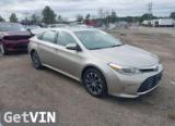 2016 TOYOTA AVALON XLE