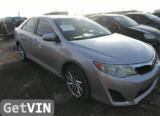 2012 TOYOTA CAMRY L