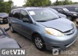 2006 TOYOTA SIENNA CE 7 PASSENGER