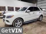 2013 MERCEDES-BENZ M-CLASS ML 350 4MATIC