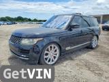 2016 LAND ROVER RANGE ROVER SUPERCHARGED