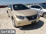 2010 LEXUS RX 350 V6 3.5L