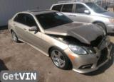 2011 MERCEDES-BENZ E-CLASS V6 3.5L