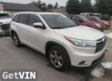 2015 TOYOTA HIGHLANDER LIMITED PLATINUM