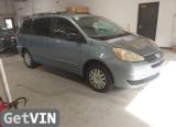 2005 TOYOTA SIENNA CE 7 PASSENGER