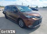 2021 TOYOTA SIENNA XLE V4 2.5L