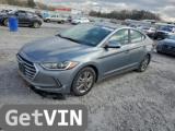 2018 HYUNDAI ELANTRA SEL/VALUE/LIMITED