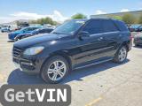 2014 MERCEDES-BENZ ML-CLASS ML350 V6 3.5L