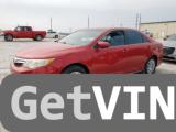 2012 TOYOTA CAMRY V4 2.5L