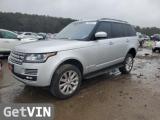 2017 LAND ROVER RANGE ROVER HSE