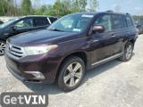 2013 TOYOTA HIGHLANDER LIMITED