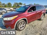 2014 TOYOTA HIGHLANDER XLE