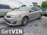 2014 TOYOTA CAMRY L