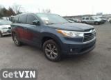 2014 TOYOTA HIGHLANDER XLE