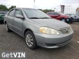 2003 TOYOTA COROLLA CE