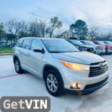 2014 TOYOTA HIGHLANDER XLE
