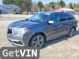 2018 ACURA MDX SH-AWD W/TECH