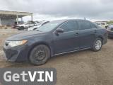 2012 TOYOTA CAMRY LE