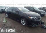 2012 TOYOTA CAMRY V4 2.5L