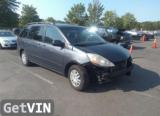 2009 TOYOTA SIENNA CE 7-PASSENGER