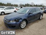 2012 VOLKSWAGEN PASSAT SEL PZEV