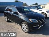 2013 MERCEDES-BENZ ML-CLASS 4-MATIC V6 3.50L
