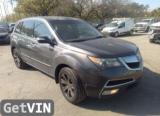 2012 ACURA MDX SH-AWD W/TECH